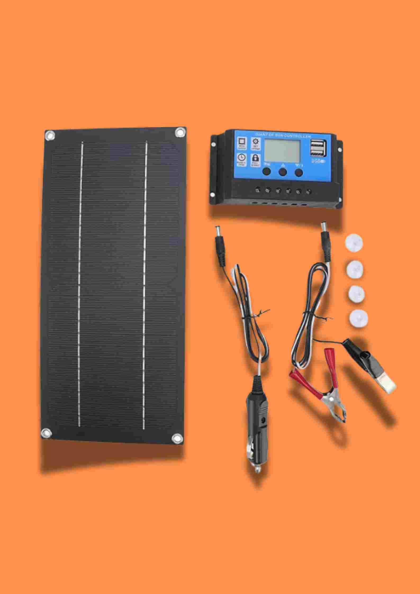 Pilipane 600W 18V Marine Solar Panel Kit