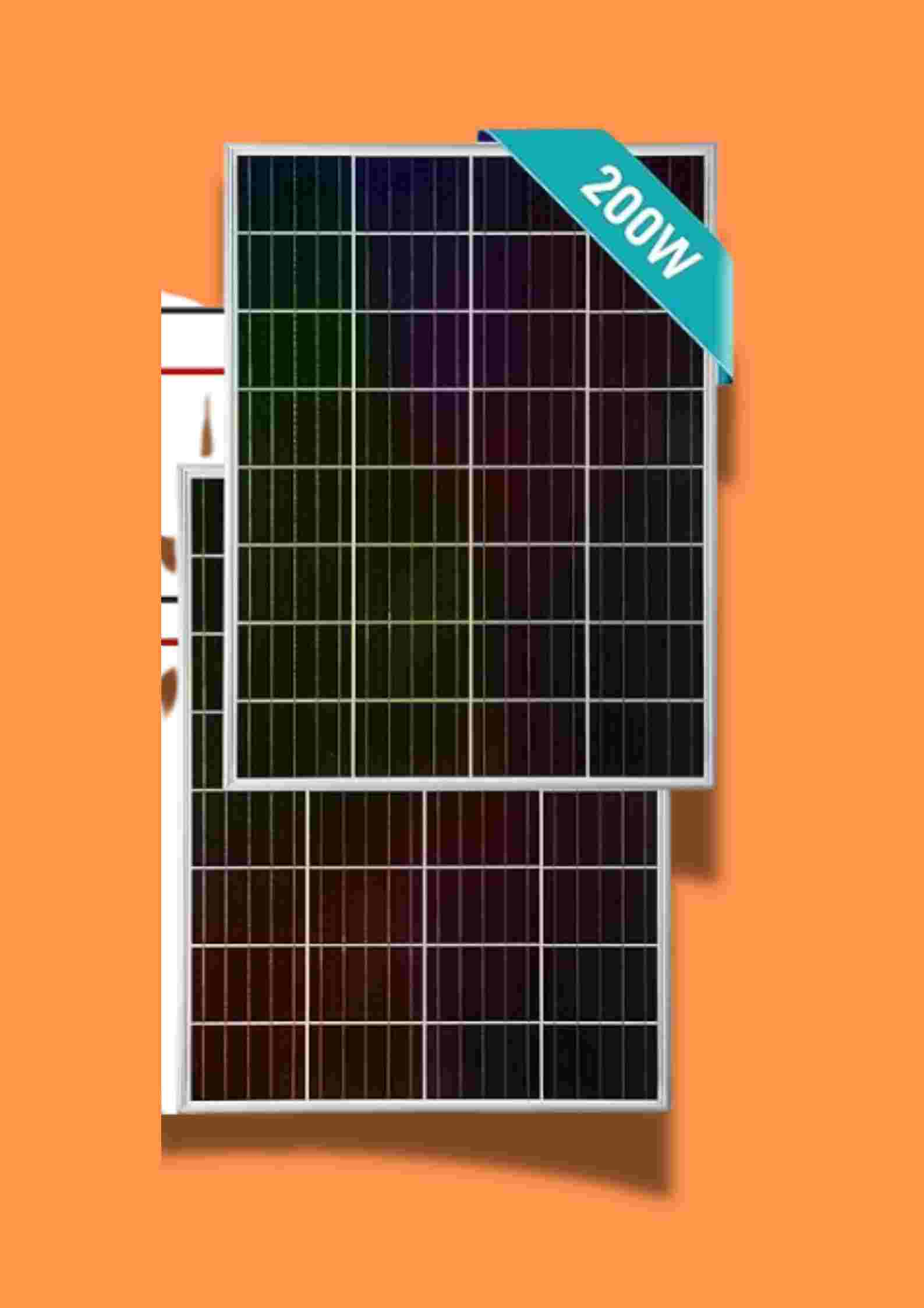 Serene Life 200W Portable Solar Panel Kit