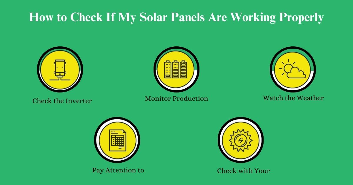 How Do I Know If My Solar Panels Are Working