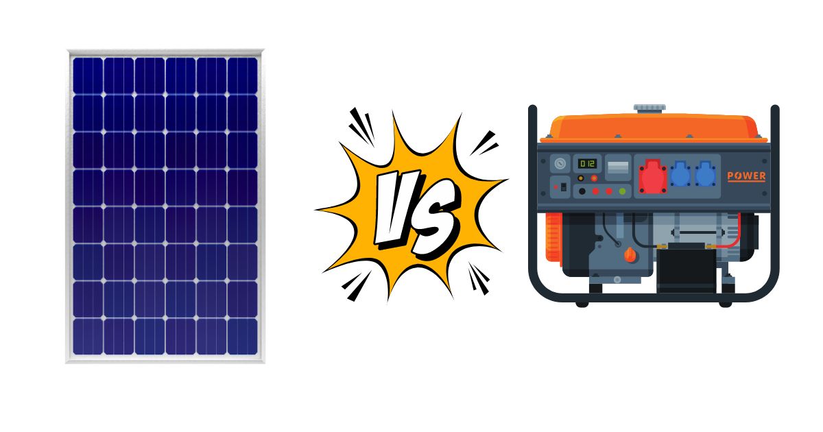 Solar Panels vs Generators for Home