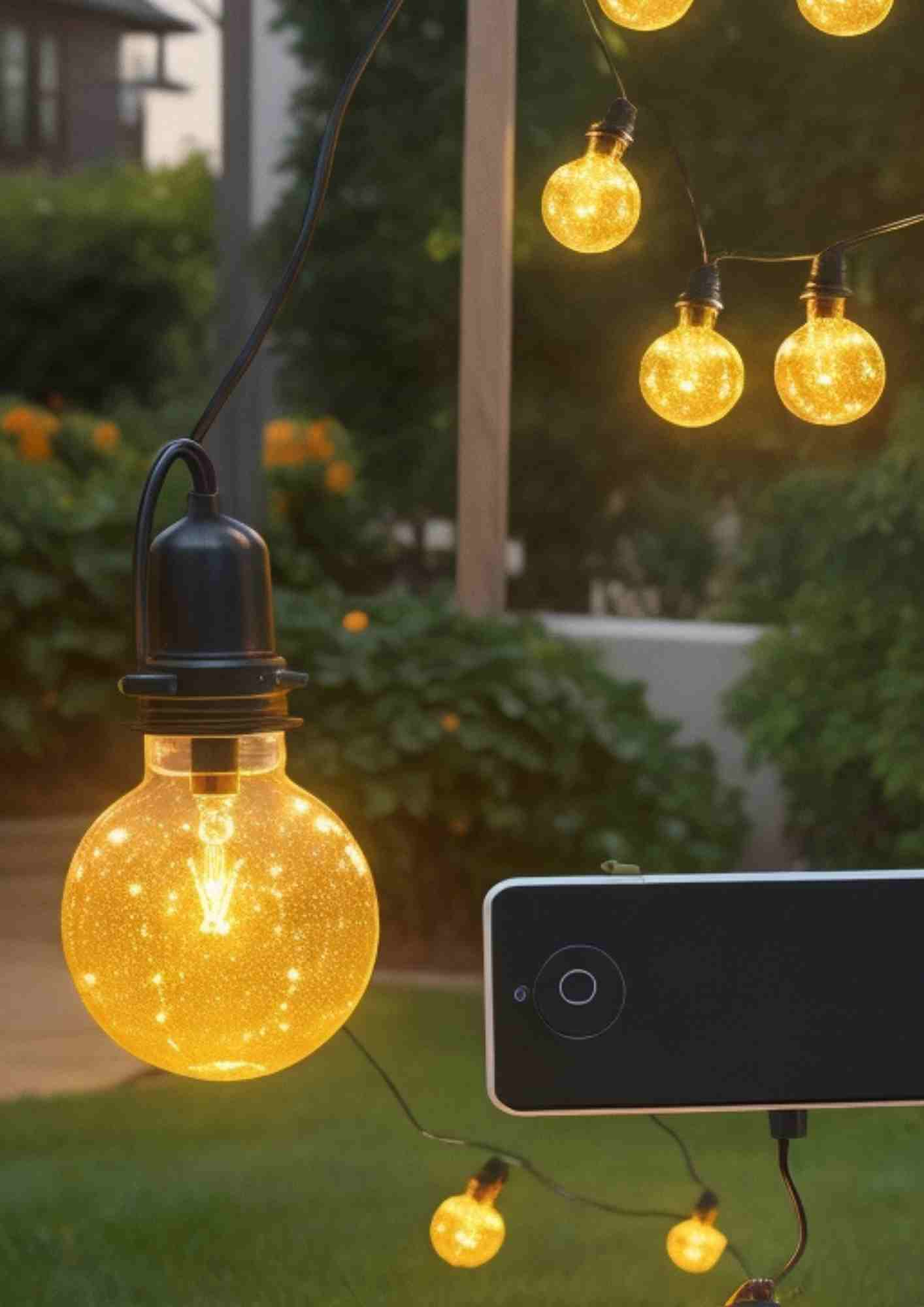 Solar String Lights Remote Control