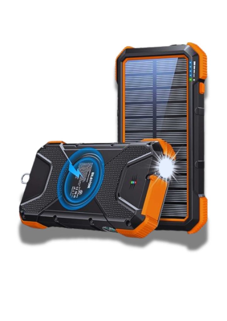 BLAVOR 20,000mAh Solar Charger Power Bank Plus 30W Solar Panel