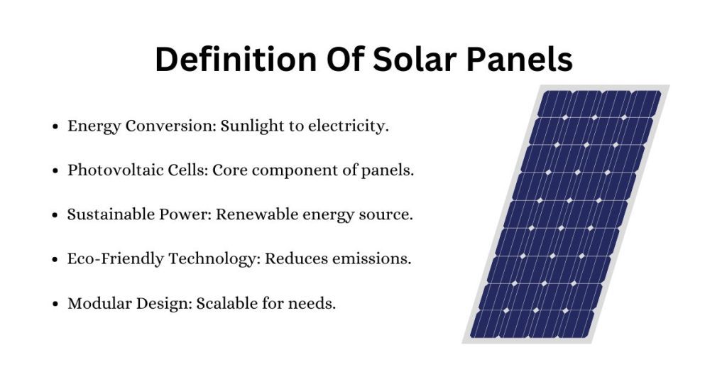 Definition Of Solar Panels