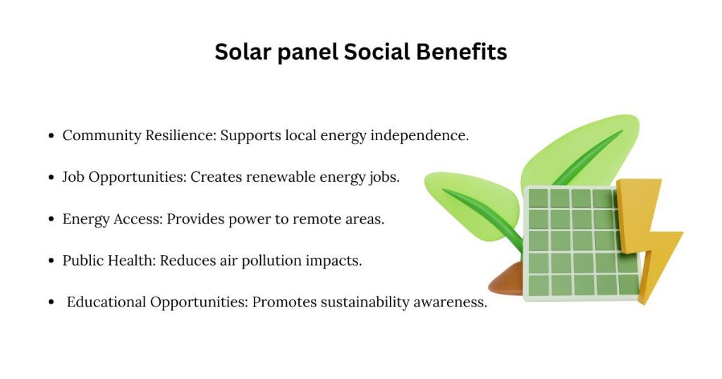 Solar Panel Social Benefits