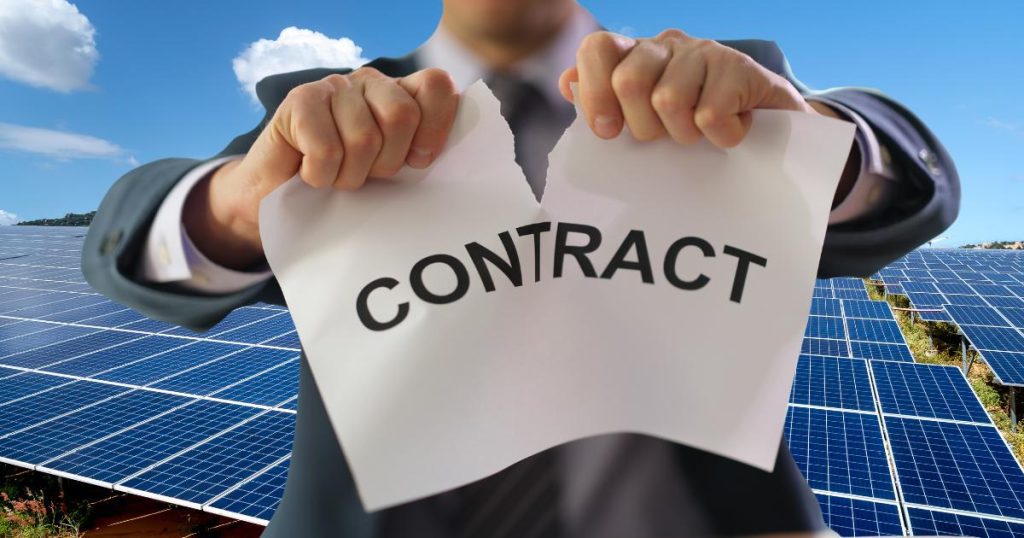 Can You Cancel the Solar Panel Contract?