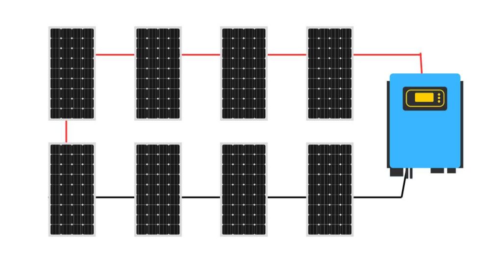 Solar Panel Wiring And Connection