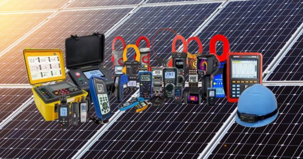 Tools And Equipment Needed For Repair Solar Panel