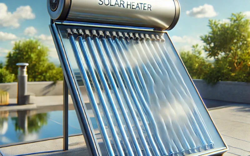 Solar Powered Heater with Single Glass Panel Problems and Solutions