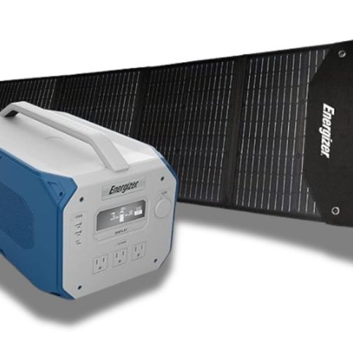 Energizer Ultimate Powersource pro battery generator and solar panel bundle