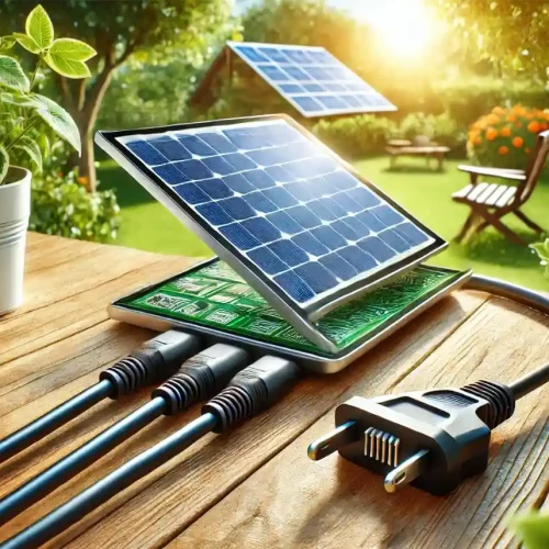 4 pin wire femaile solar panel connector to USB adapter